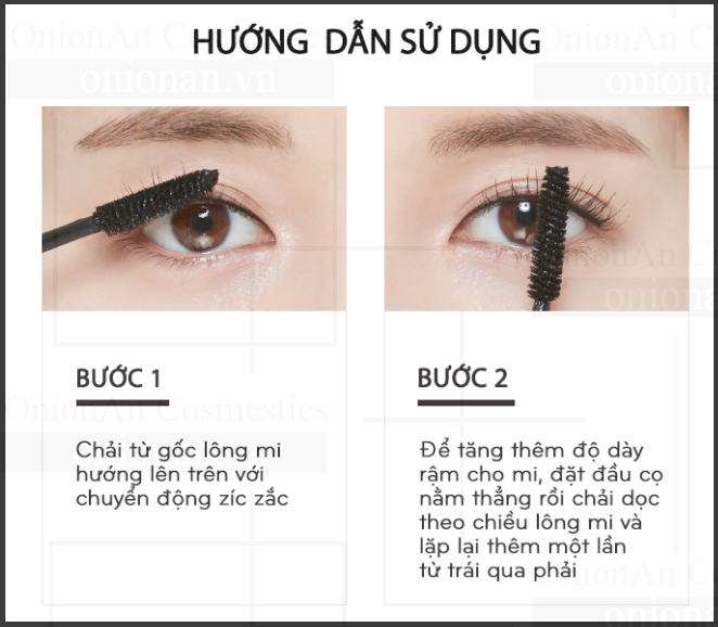 Mascara Làm Dày Mi Không Lem Missha 4D